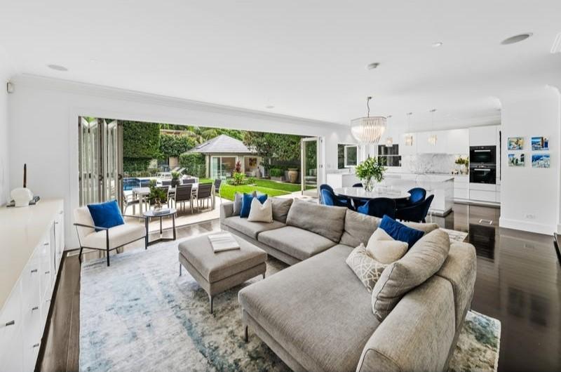 rose bay accommodation living room