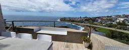 South Coogee beach house, terrace ocean view, glass balustrade